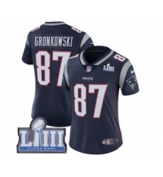 Women's Nike New England Patriots #90 Malcom Brown White Vapor Untouchable Limited Player Super Bowl LIII Bound NFL Jersey