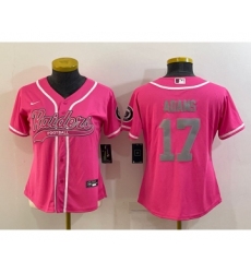 Women's Las Vegas Raiders #34 Bo Jackson Black With Patch Cool Base Stitched Baseball Jersey