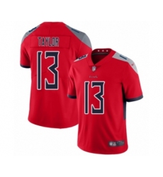 Men's Tennessee Titans #13 Taywan Taylor Limited Red Inverted Legend Football Jersey