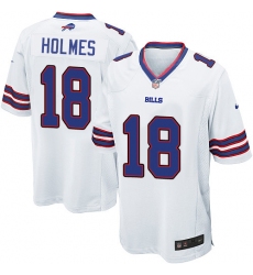 Men's Nike Buffalo Bills #18 Andre Holmes Game White NFL Jersey