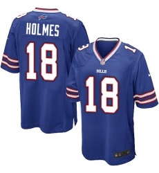Youth Nike Buffalo Bills #18 Andre Holmes Game Royal Blue Team Color NFL Jersey