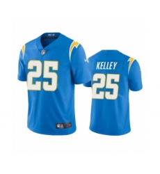 Men's Los Angeles Chargers #25 Joshua Kelley Blue Vapor Untouchable Limited Stitched Jersey