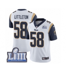 Men's Nike Los Angeles Rams #65 John Sullivan Limited Camo 2018 Salute to Service Super Bowl LIII Bound NFL Jersey