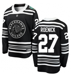 Men's Chicago Blackhawks #28 Henri Jokiharju Black 2019 Winter Classic Fanatics Branded Breakaway NHL Jersey