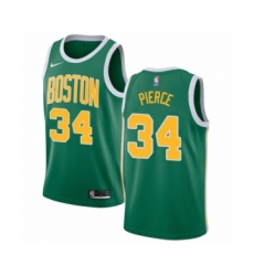 Women's Nike Boston Celtics #34 Paul Pierce Green Swingman Jersey - Earned Edition