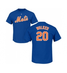 MLB Nike New York Mets #21 Todd Frazier Black Name & Number T-Shirt