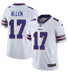 Youth Nike Buffalo Bills #17 Josh Allen White Vapor Untouchable Elite Player NFL Jersey