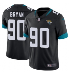 Men's Nike Jacksonville Jaguars #90 Taven Bryan Teal Green Team Color Vapor Untouchable Limited Player NFL Jersey