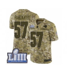 Men's Nike Los Angeles Rams #57 John Franklin-Myers Limited Camo 2018 Salute to Service Super Bowl LIII Bound NFL Jersey
