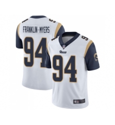 Youth Los Angeles Rams #94 John Franklin-Myers White Vapor Untouchable Limited Player Football Jersey