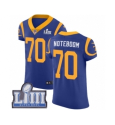 Men's Nike Los Angeles Rams #70 Joseph Noteboom Royal Blue Alternate Vapor Untouchable Elite Player Super Bowl LIII Bound NFL Jersey