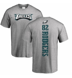 Nike Philadelphia Eagles #82 Richard Rodgers Ash Backer T-Shirt