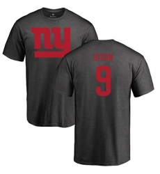 NFL Nike New York Giants #9 Riley Dixon Ash One Color T-Shirt