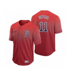 Youth Boston Red Sox #11 Rafael Devers Red Fade Nike Jersey