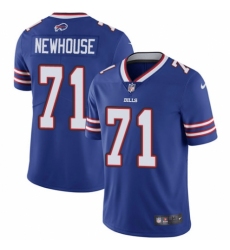 Youth Nike Buffalo Bills #71 Marshall Newhouse Royal Blue Team Color Vapor Untouchable Elite Player NFL Jersey