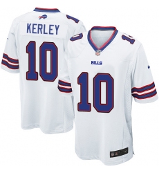 Men's Nike Buffalo Bills #10 Jeremy Kerley Game White NFL Jersey