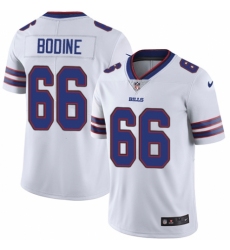 Men's Nike Buffalo Bills #66 Russell Bodine White Vapor Untouchable Limited Player NFL Jersey