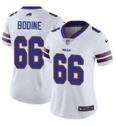 Women's Nike Buffalo Bills #66 Russell Bodine White Vapor Untouchable Elite Player NFL Jersey