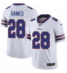 Youth Nike Buffalo Bills #28 Phillip Gaines White Vapor Untouchable Elite Player NFL Jersey