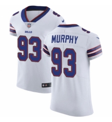Men's Nike Buffalo Bills #93 Trent Murphy White Vapor Untouchable Elite Player NFL Jersey