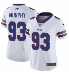 Women's Nike Buffalo Bills #93 Trent Murphy White Vapor Untouchable Limited Player NFL Jersey