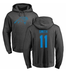 NFL Nike Carolina Panthers #11 Torrey Smith Ash One Color Pullover Hoodie