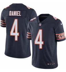 Men's Nike Chicago Bears #4 Chase Daniel Navy Blue Team Color Vapor Untouchable Limited Player NFL Jersey