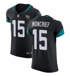 Men's Nike Jacksonville Jaguars #15 Donte Moncrief Teal Green Team Color Vapor Untouchable Elite Player NFL Jersey
