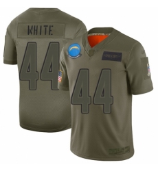 Youth Los Angeles Chargers #44 Kyzir White Limited Camo 2019 Salute to Service Football Jersey