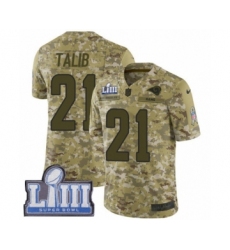 Youth Nike Los Angeles Rams #21 Aqib Talib Limited Camo 2018 Salute to Service Super Bowl LIII Bound NFL Jersey