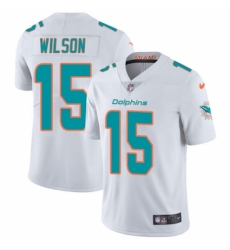 Youth Nike Miami Dolphins #15 Albert Wilson White Vapor Untouchable Elite Player NFL Jersey
