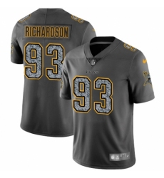 Youth Nike Minnesota Vikings #93 Sheldon Richardson Gray Static Vapor Untouchable Limited NFL Jersey