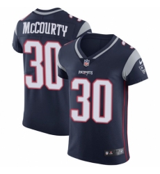 Men's Nike New England Patriots #30 Jason McCourty Navy Blue Team Color Vapor Untouchable Elite Player NFL Jersey