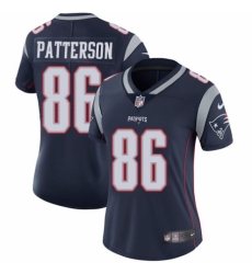Women's Nike New England Patriots #86 Cordarrelle Patterson Game White NFL Jersey