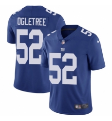 Youth Nike New York Giants #52 Alec Ogletree Royal Blue Team Color Vapor Untouchable Elite Player NFL Jersey
