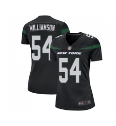 Women's New York Jets #54 Avery Williamson Game Black Alternate Football Jersey