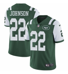 Youth Nike New York Jets #22 Trumaine Johnson Green Team Color Vapor Untouchable Limited Player NFL Jersey