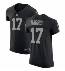 Men's Nike Oakland Raiders #17 Dwayne Harris Black Team Color Vapor Untouchable Elite Player NFL Jersey