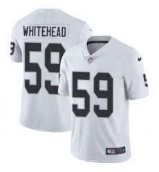 Youth Nike Oakland Raiders #59 Tahir Whitehead White Vapor Untouchable Elite Player NFL Jersey