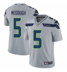 Youth Nike Seattle Seahawks #5 Alex McGough Grey Alternate Vapor Untouchable Elite Player NFL Jersey