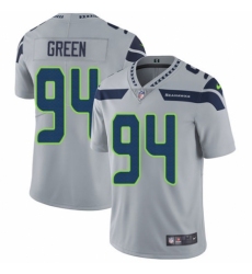 Youth Nike Seattle Seahawks #94 Rasheem Green Grey Alternate Vapor Untouchable Elite Player NFL Jersey