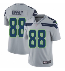 Youth Nike Seattle Seahawks #88 Will Dissly Grey Alternate Vapor Untouchable Elite Player NFL Jersey