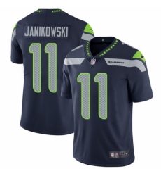 Youth Nike Seattle Seahawks #11 Sebastian Janikowski Navy Blue Team Color Vapor Untouchable Limited Player NFL Jersey
