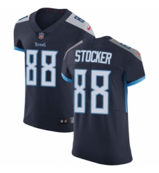 Men's Nike Tennessee Titans #88 Luke Stocker Navy Blue Team Color Vapor Untouchable Elite Player NFL Jersey