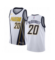 Youth Nike Indiana Pacers #20 Doug McDermott White Swingman Jersey - Earned Edition