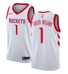 Women's Nike Houston Rockets #1 Michael Carter-Williams Swingman White NBA Jersey - Association