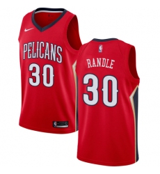 Women's Nike New Orleans Pelicans #30 Julius Randle Swingman Red NBA Jersey Statement Edition