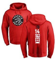 NBA Nike Toronto Raptors #14 Danny Green Red Backer Pullover Hoodie