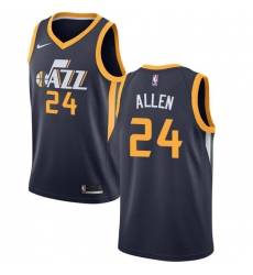 Women's Nike Utah Jazz #24 Grayson Allen Swingman Navy Blue NBA Jersey - Icon Edition