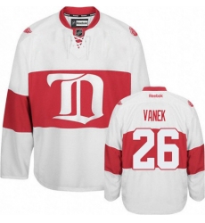 Youth Reebok Detroit Red Wings #26 Thomas Vanek Authentic White Third NHL Jersey
